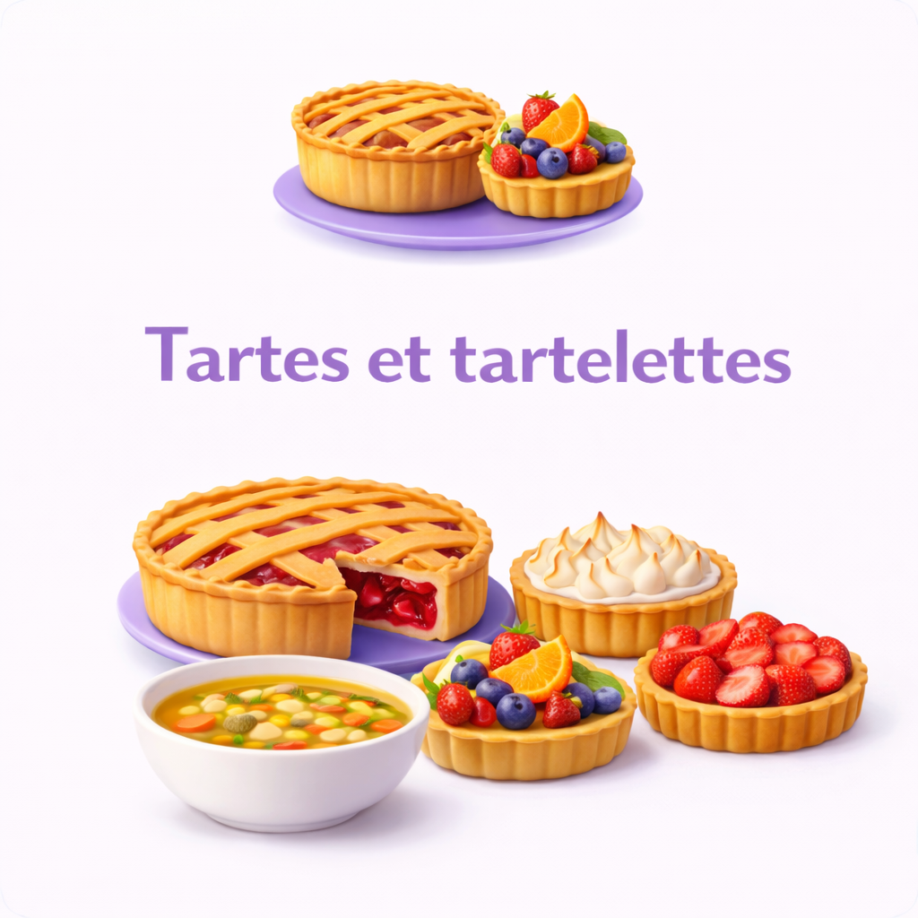 Tartes et tartelettes 