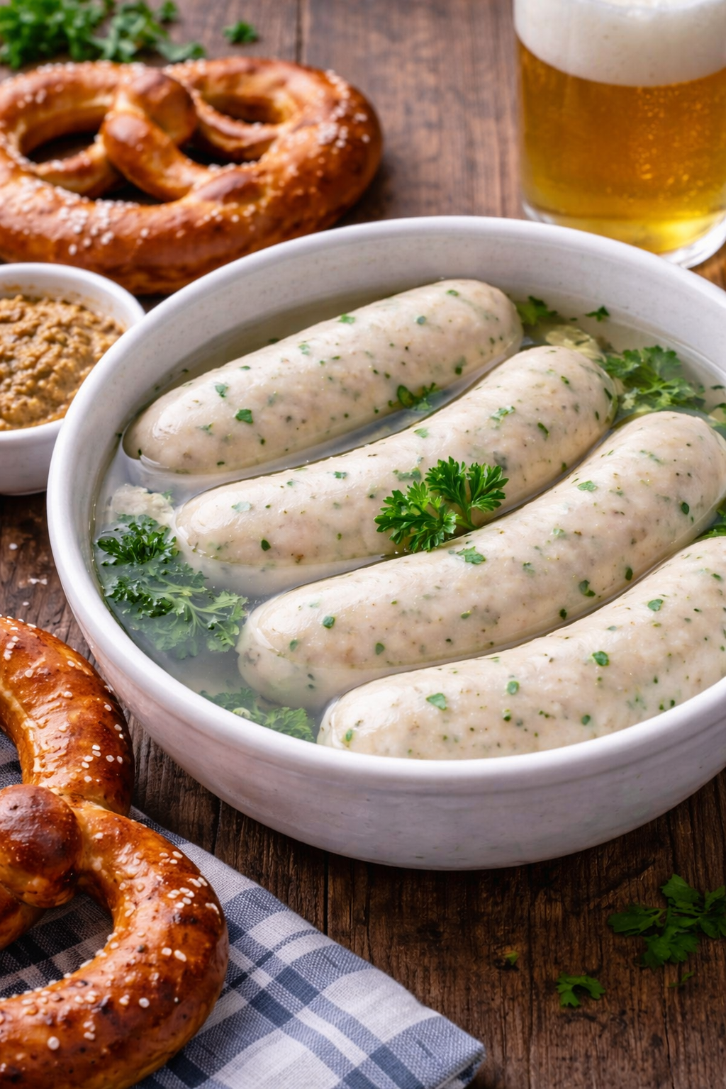 Weißwurst (saucisse blanche bavaroise)