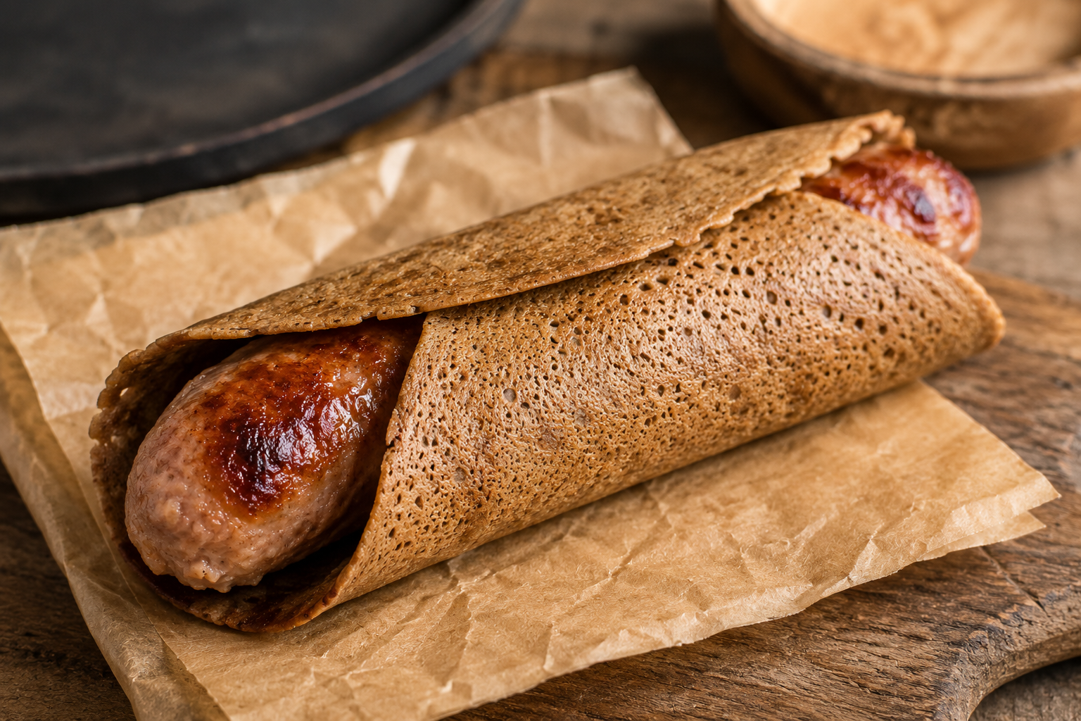 Galette saucisse