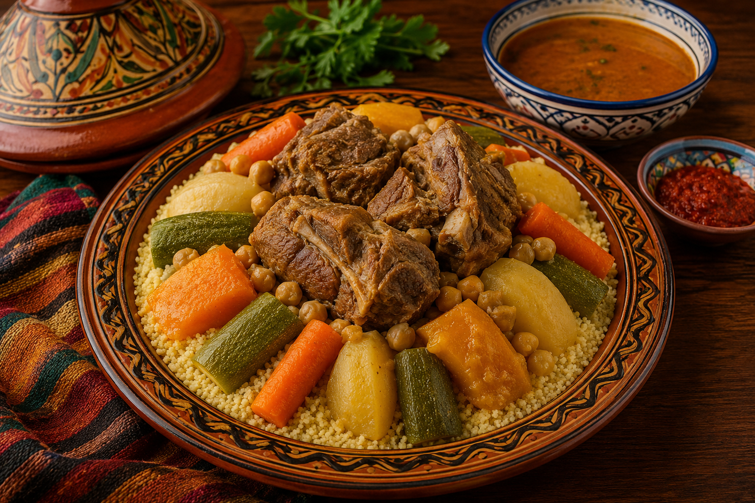 Couscous algérien