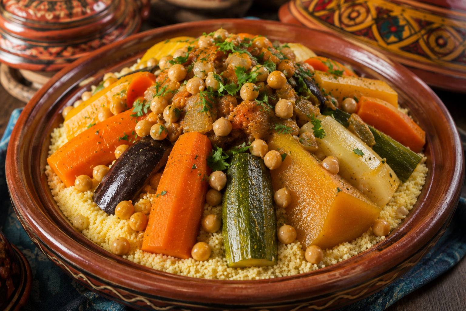 Couscous aux légumes