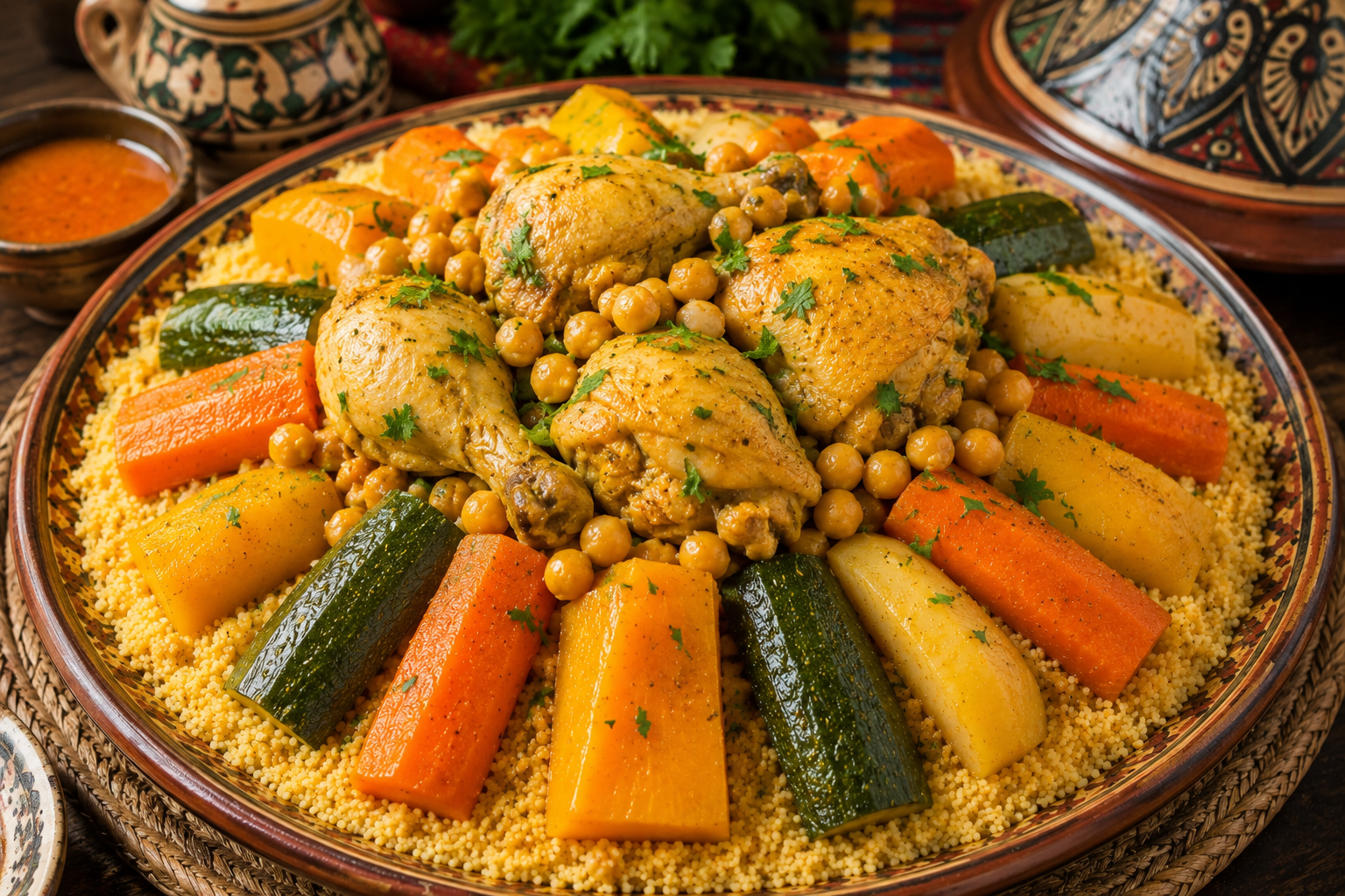 Couscous au poulet