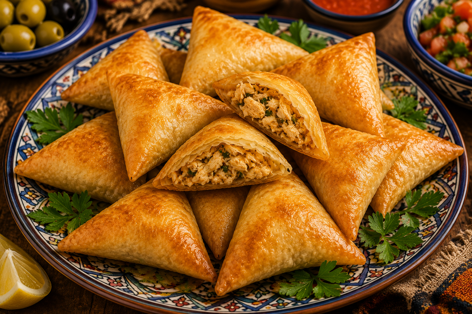 Bourek au poulet