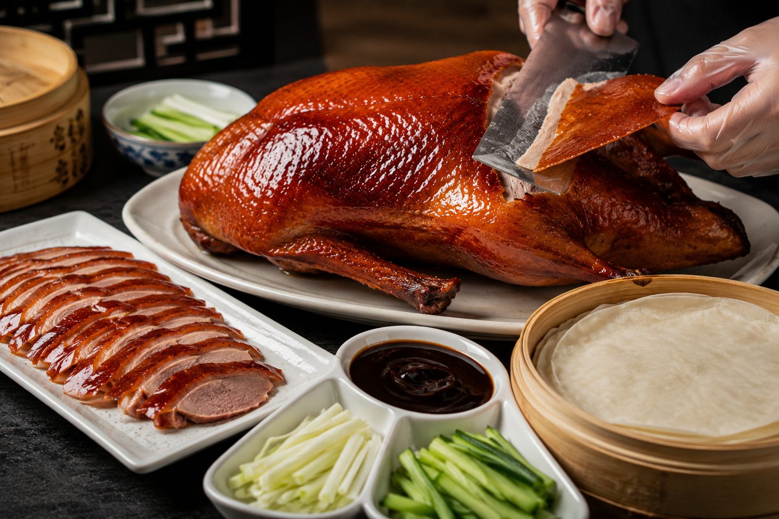 Canard laqué de Pékin