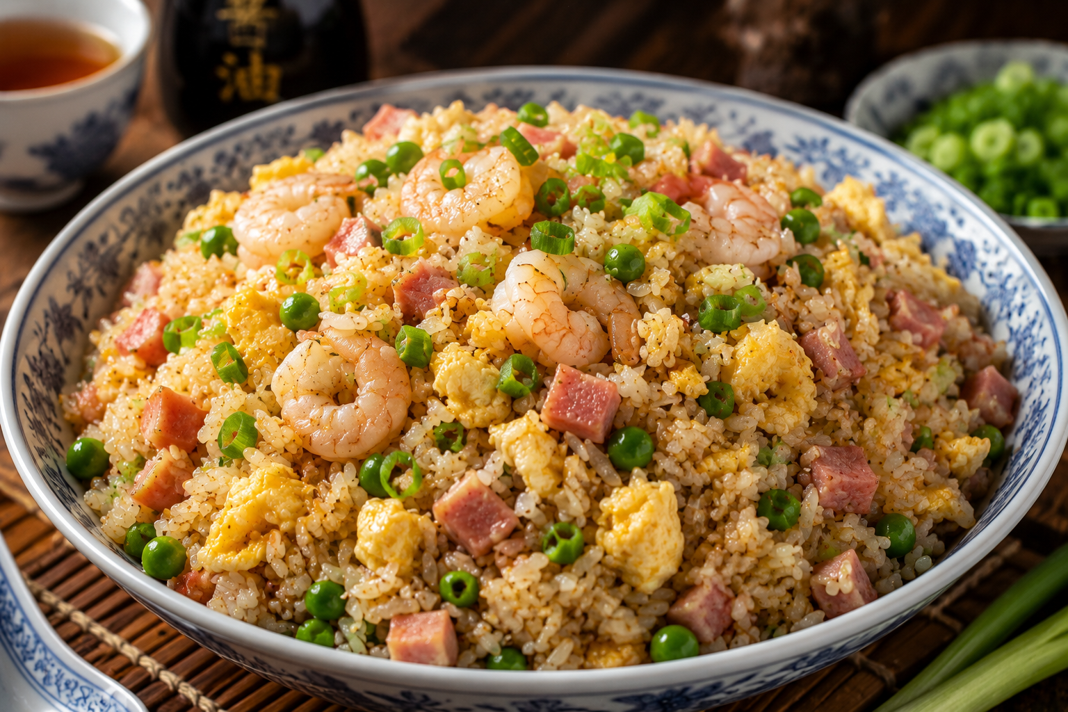 Riz cantonais (Yangzhou Chao Fan)